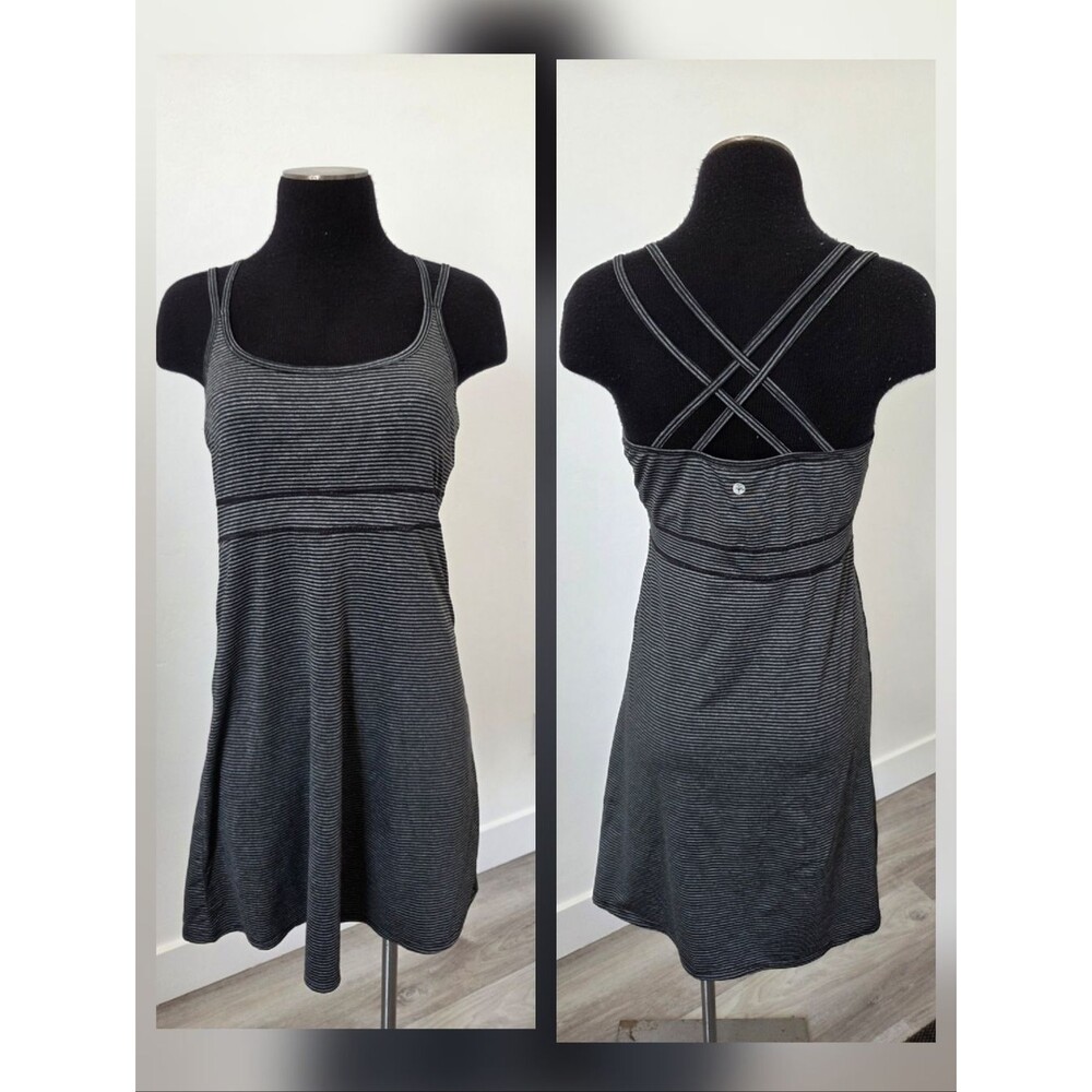 Soybu Sporty Athletic Dress Striped Preppy Golf Pickleball Tennis Beach Medium